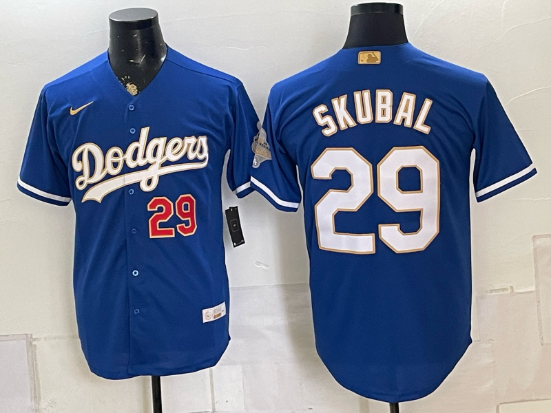 Men Los Angeles Dodgers #29 Skubal blue Game 2026 Nike MLB Jersey 082609